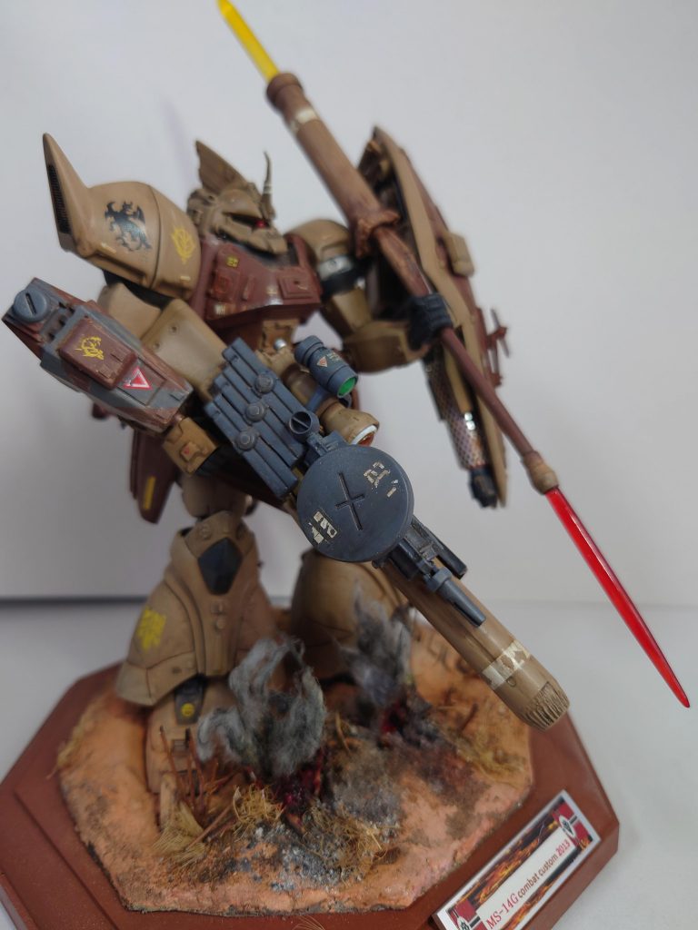 陸戦型ゲルググカスタム–5枚目/制作者：ガンガン軍曹