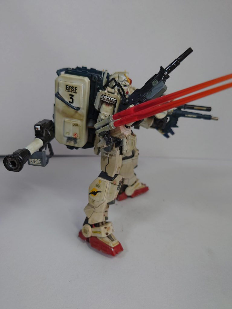 陸戦型ガンダム（旧HG）–3枚目/制作者：ガンガン軍曹