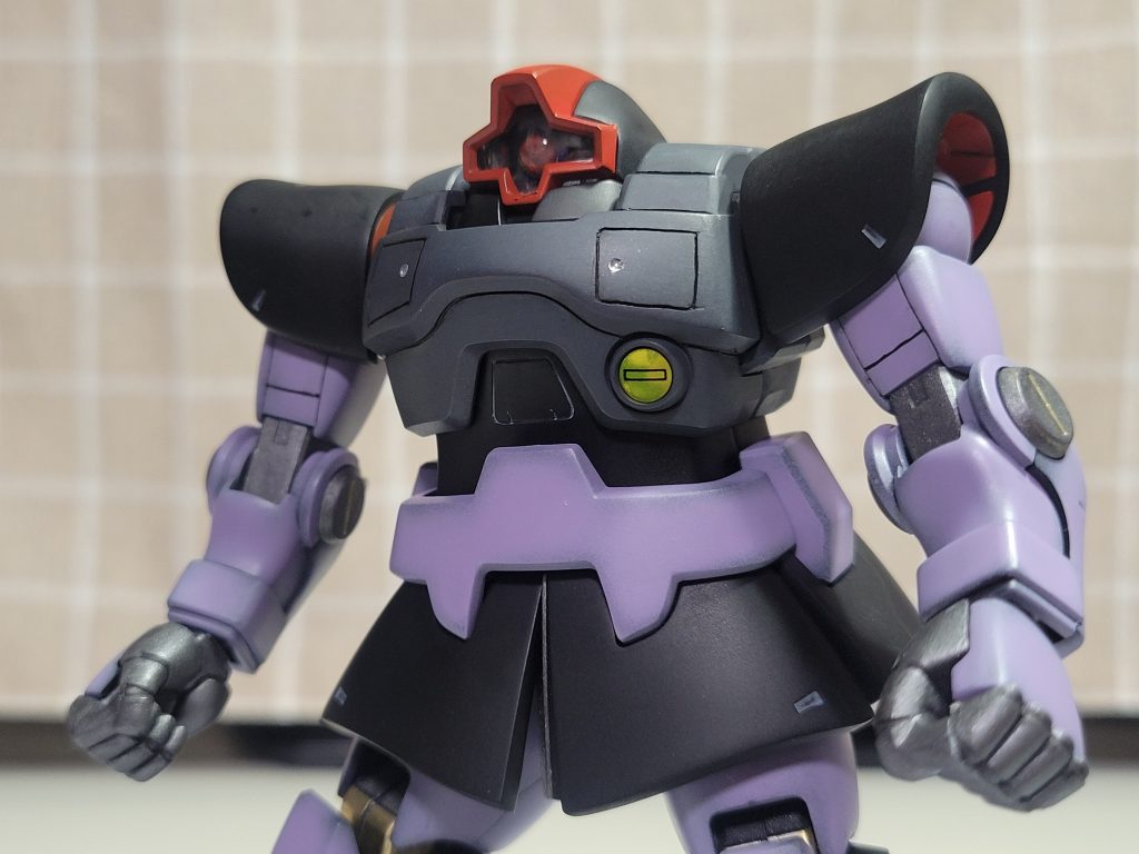 モノアイは初めて「Hアイズ」を使用しました。レッドにしましたが、ピンクの方が目立ちましたねw