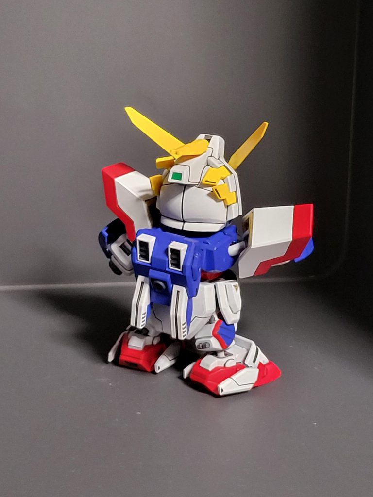 シャイニングガンダム　SD–3枚目/制作者：t.u.n.e