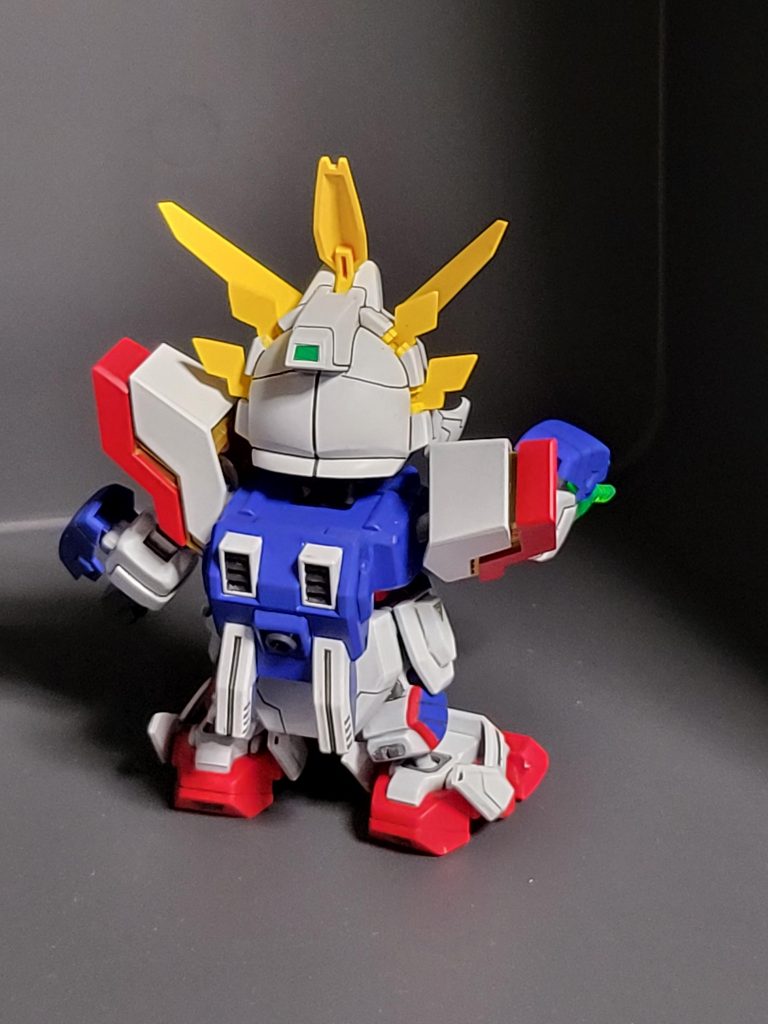 シャイニングガンダム　SD–5枚目/制作者：t.u.n.e