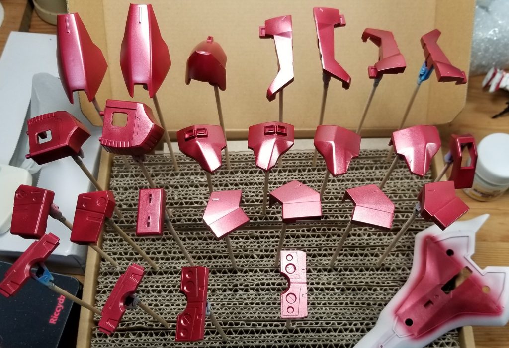 こちらは濃い方のメタリック