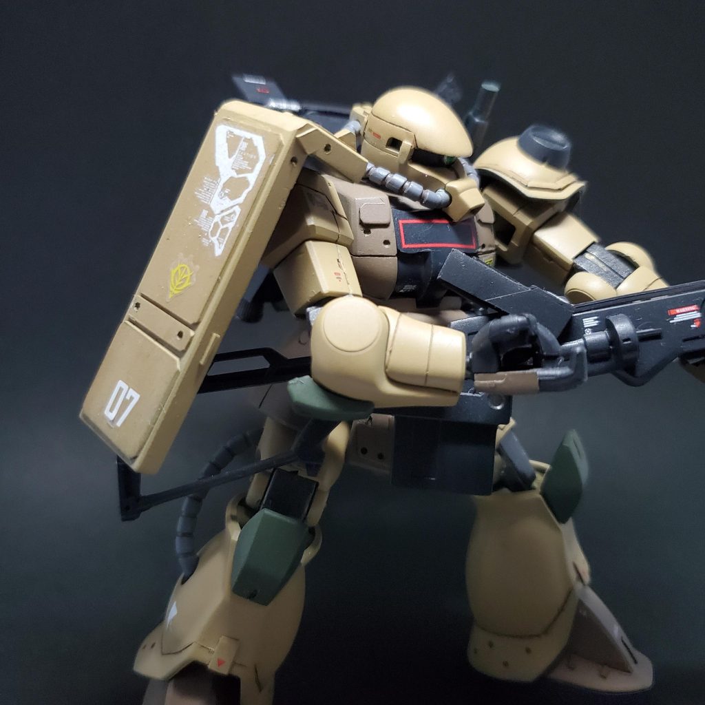 砂漠戦カラーが思いのほかなじんで良かったです