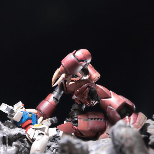 ズゴックVSガンダム