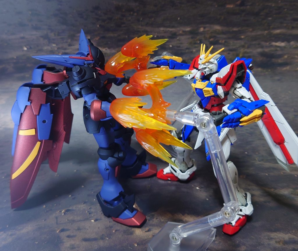 強敵マスター・アジアを圧倒する。