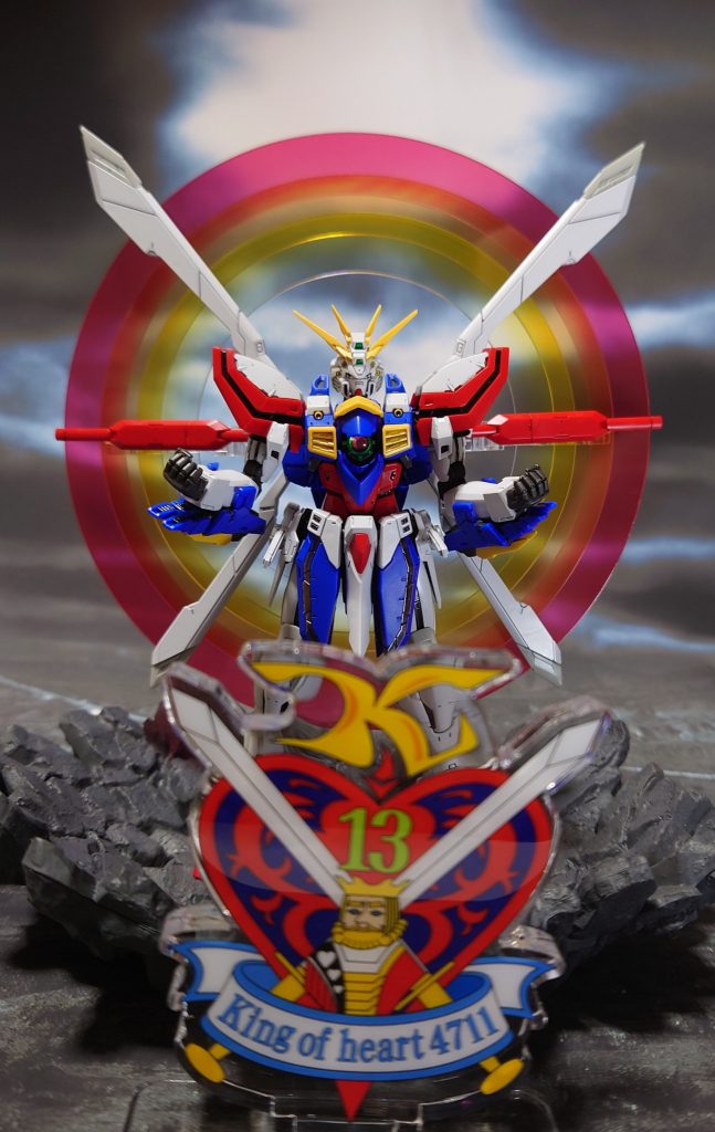 “俺のこの手が真っ赤に燃える！勝利を掴めと轟き叫ぶ！”