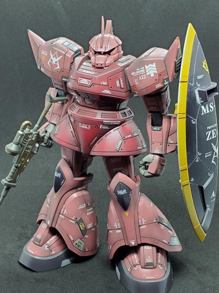 シャア専用ゲルググ–4枚目/制作者：マ～房