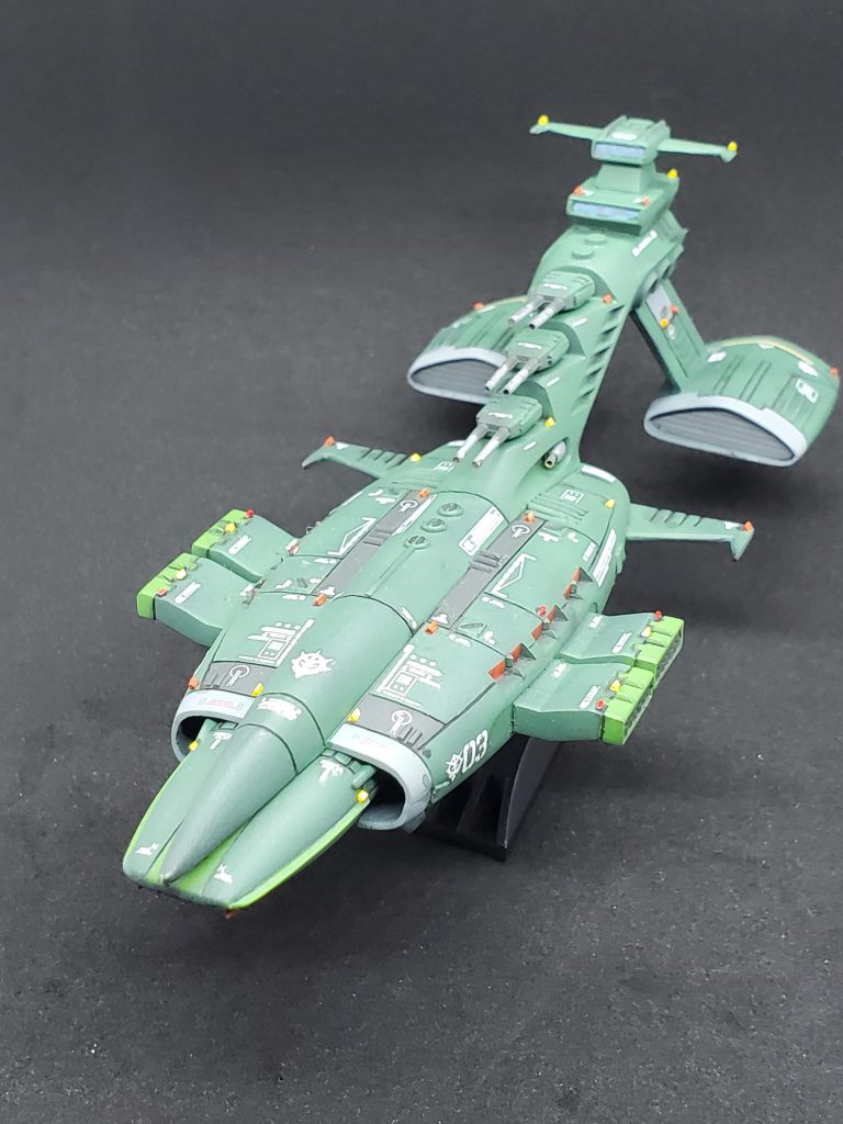 シャア専用ムサイ(イメージ)&量産型ムサイ–3枚目/制作者：マ～房