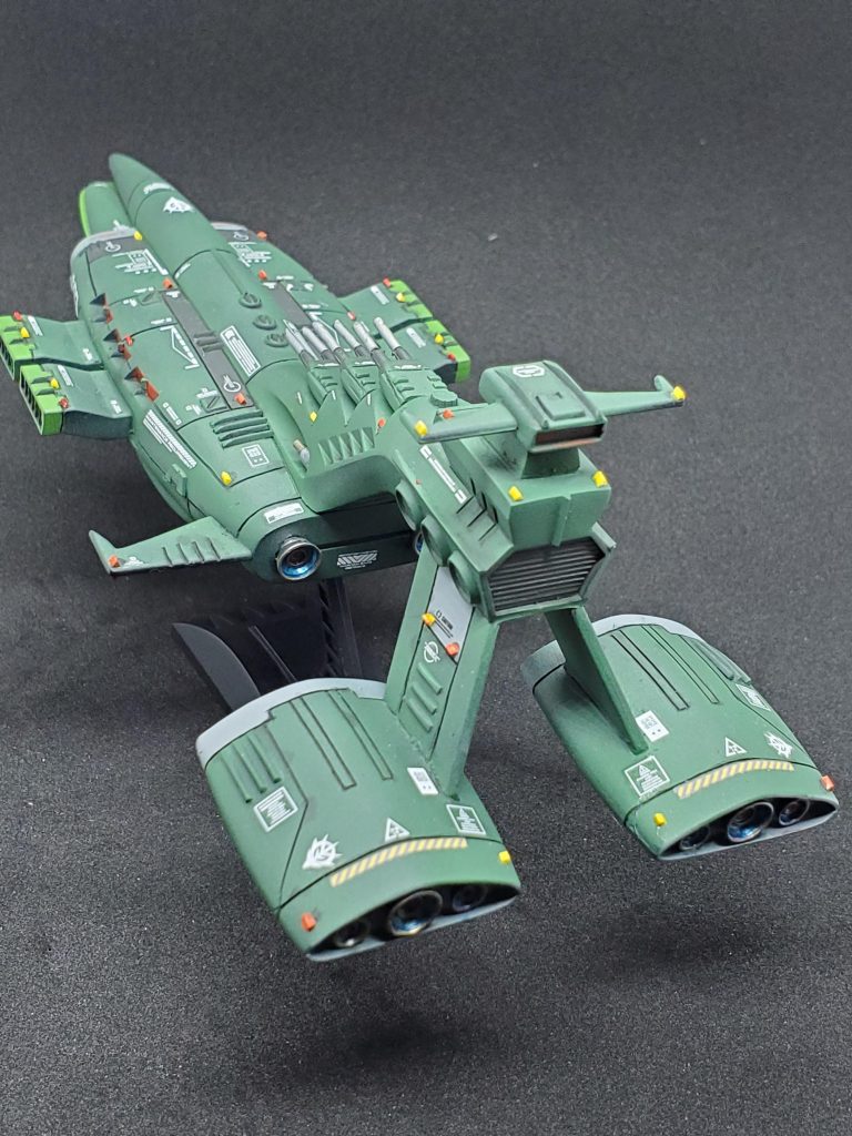 シャア専用ムサイ(イメージ)&量産型ムサイ–4枚目/制作者：マ～房