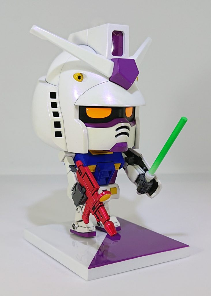 センサー部分は前回と同じくUVレジンを塗り、プックリさせています😍