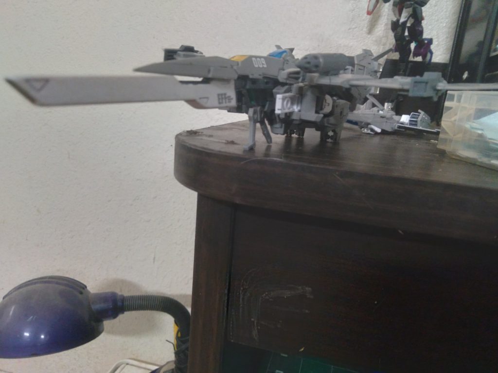 The Valkery is a futuristic mobile weapon that will turn the tide of War in the Federations favor