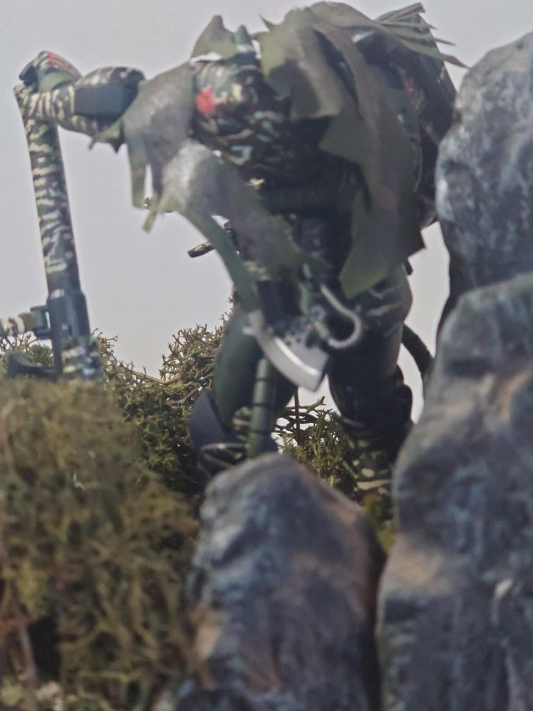 復帰戦　5作目　迷彩？ザク–4枚目/制作者：ガンガン軍曹