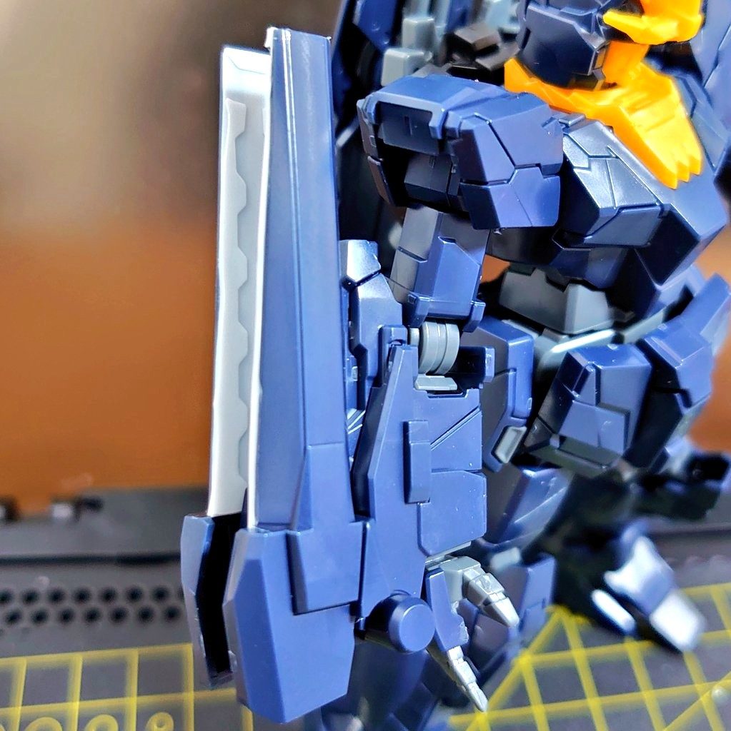 バンシィ(ブルーキャンディ塗装)｜シェフみたにさんのガンプラ