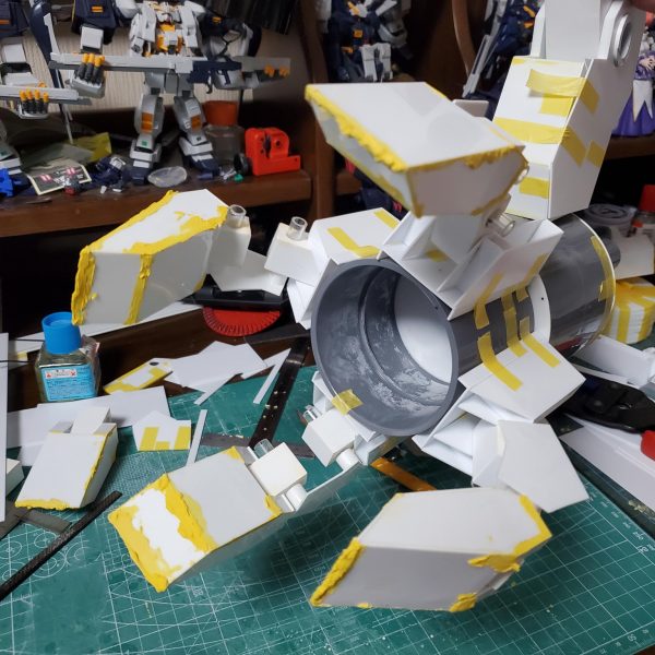 ダンディライアンⅡの進捗色々作り直してようやくクローアーム着手完成までの道のりは長い（2枚目）