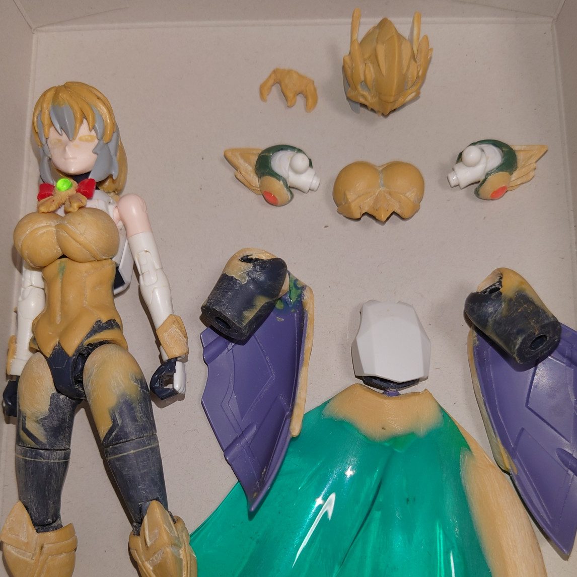 戦乙女ガンダムヘイズルリアルverですが・・・ELダイバーが操っ