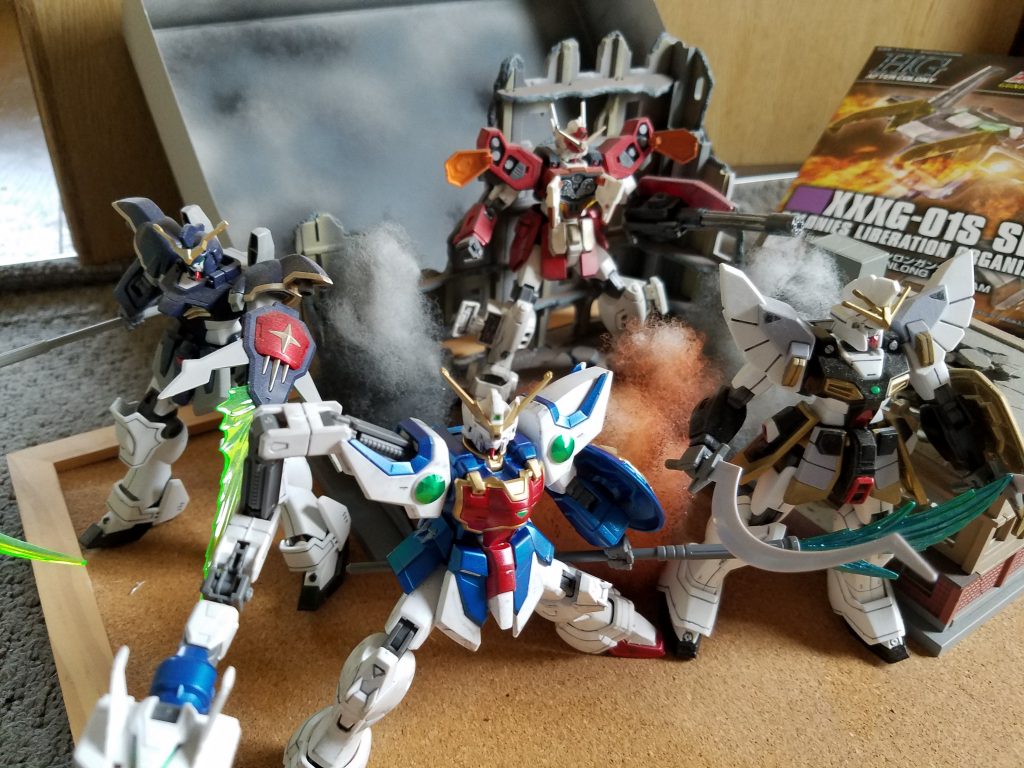 斜め上からの撮影