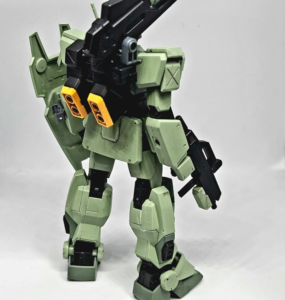 背面から陸戦系の機体でまとめてみました