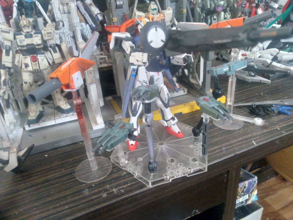 All of the cannons and bits can be detached to be used as funnels 