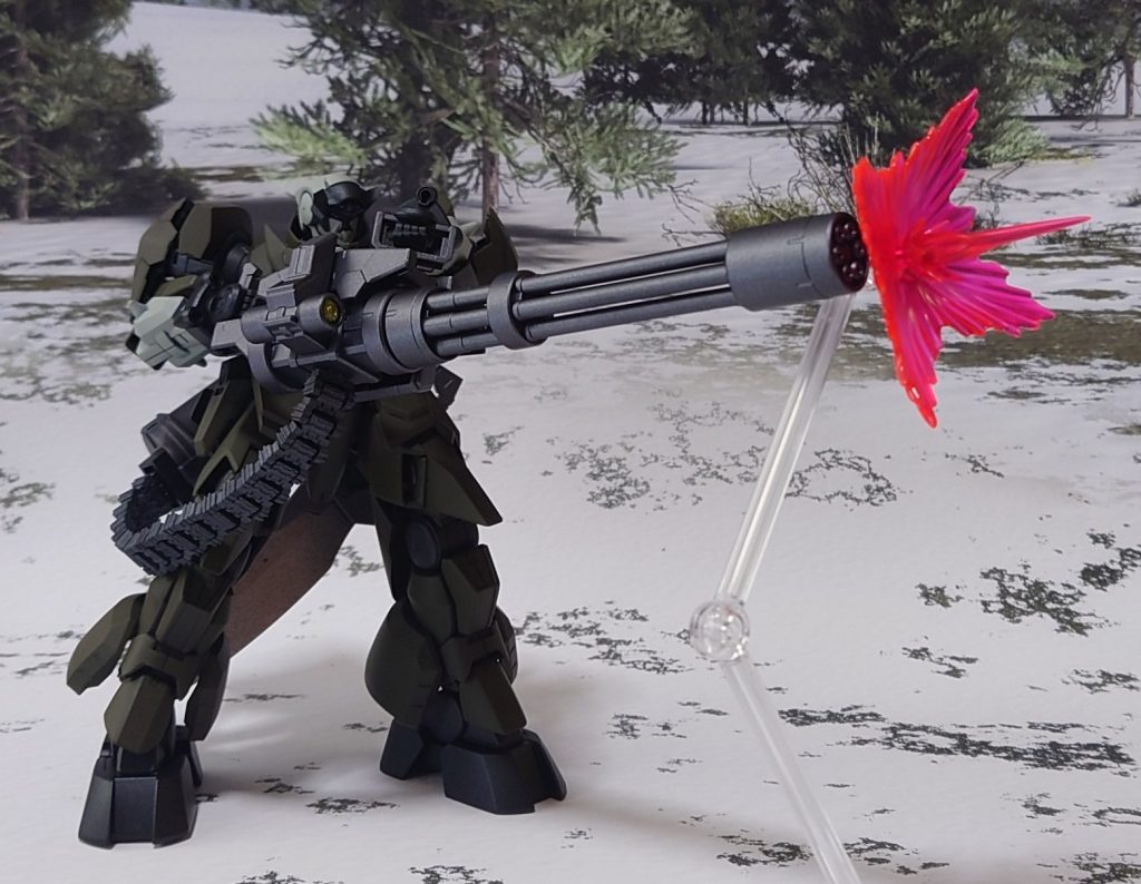 ジャイアントガトリング斉射。