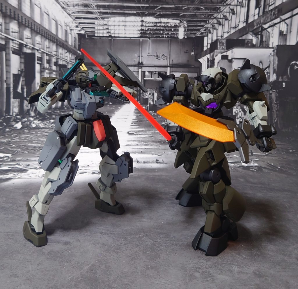 “そらどうした、腰が引けとるぞ!”