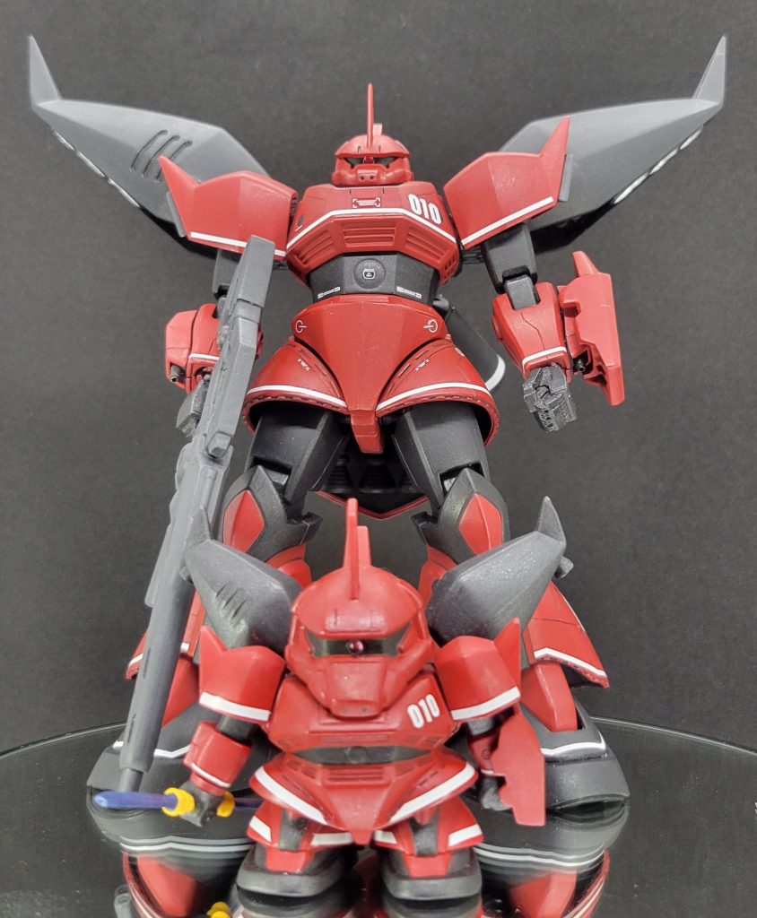 HGゲルググウェルテクステスタロッサと。