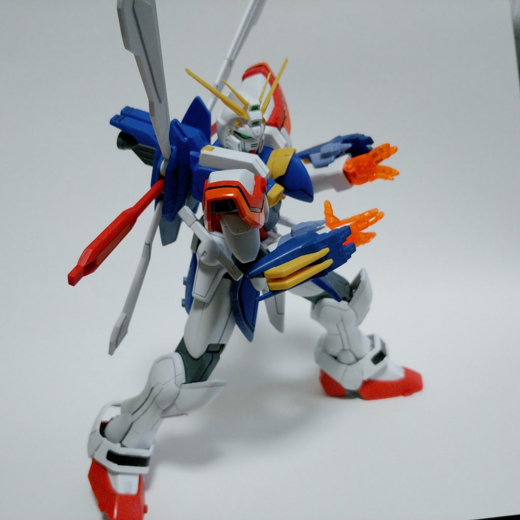 それにしても可動域が結構すごい。いろんなポージングができます。