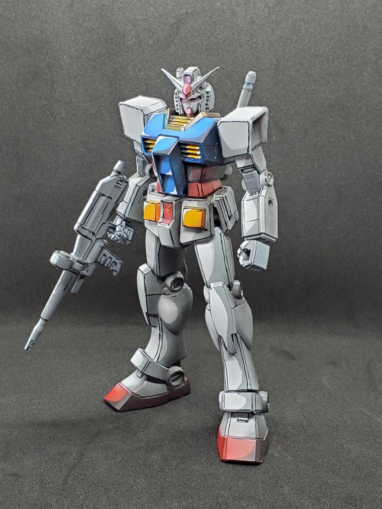 アニメ塗り…ガンダム–5枚目/制作者：マ～房