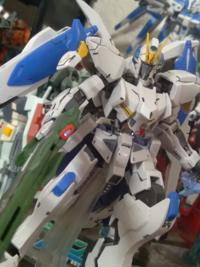 This shows the Hyper beam rifle