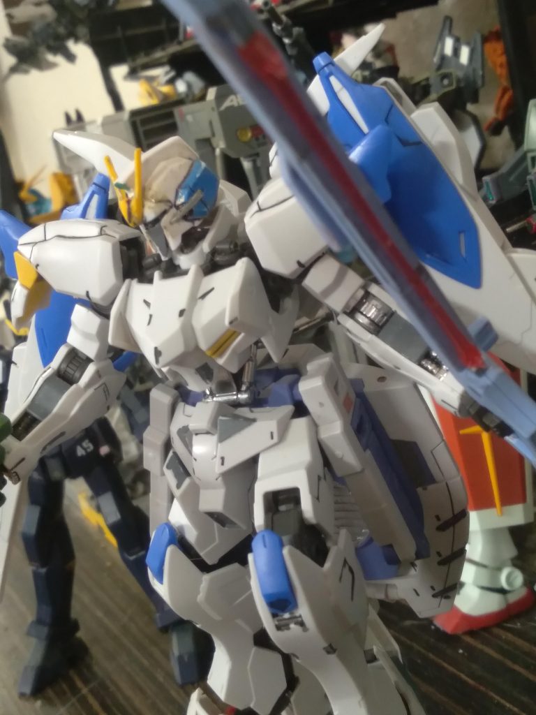 I will be making a story for this custom. And in that universe, beam weapons are still being used