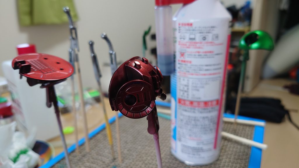 ガイアノーツのクリアカラーを贅沢に。