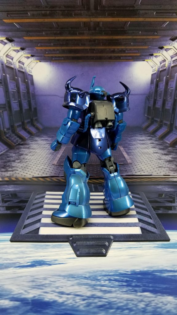 グフ塗装実験機‼️–3枚目/制作者：我楽苦多YAZZ