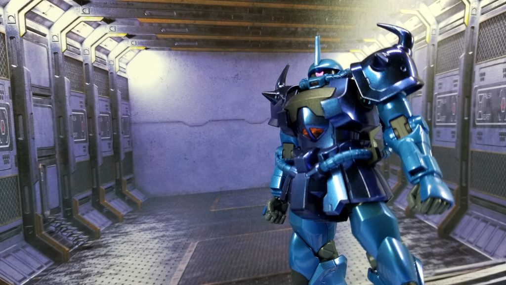 グフ塗装実験機‼️–4枚目/制作者：我楽苦多YAZZ