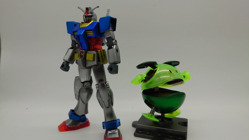 同じくハロも緑と赤をキャンディ塗装。