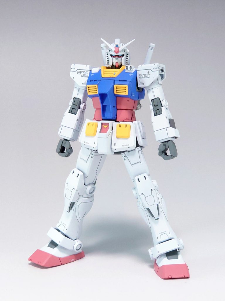 塗装はベタ塗りで淡い色調で仕上げてます。