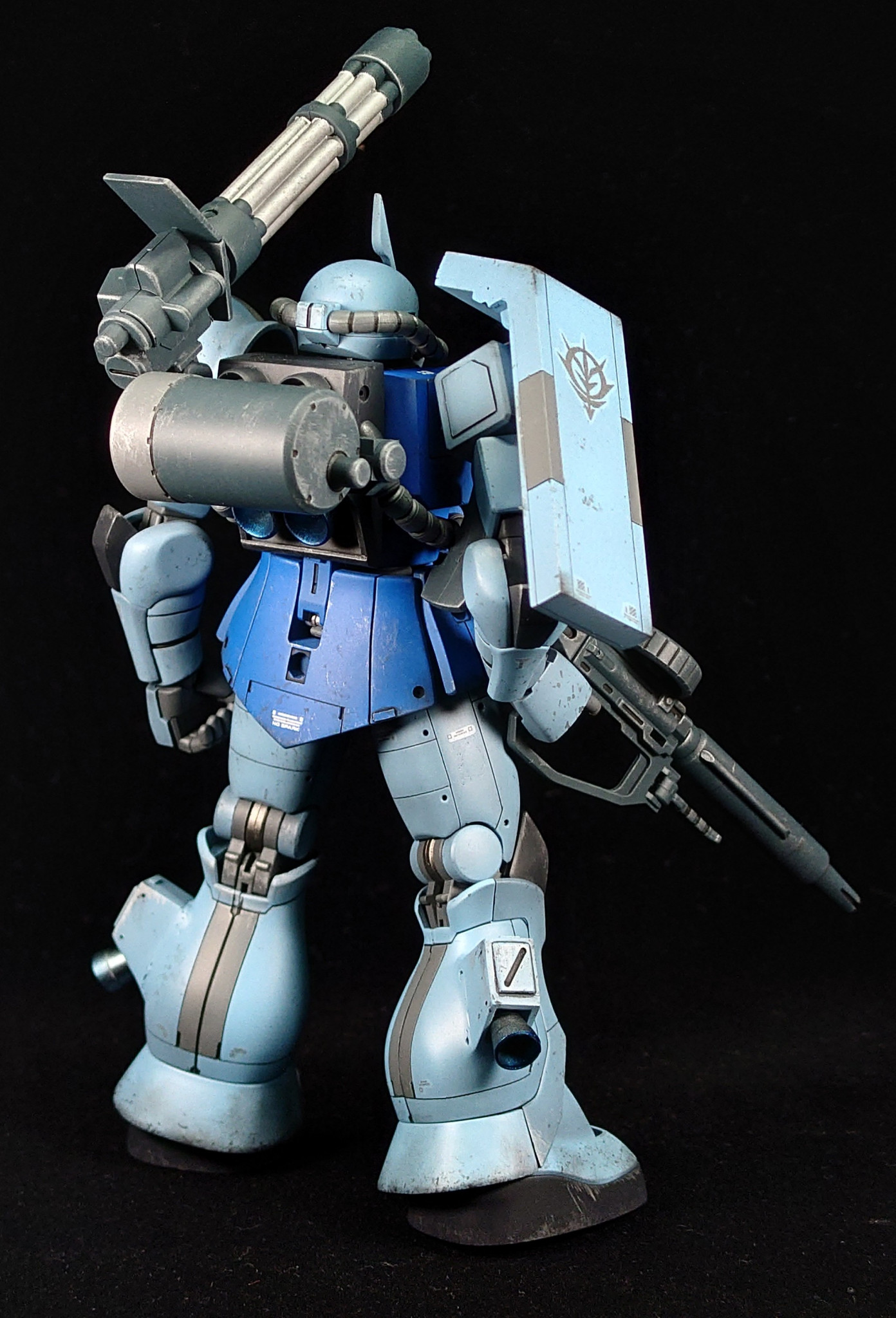 ベルギー製 1/144 陸戦高機動型ザク (V.G) ガンプラ改造完成品 塗装