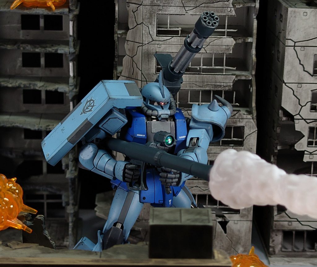 陸戦高機動型ザクⅡ重装型–7枚目/制作者：シン