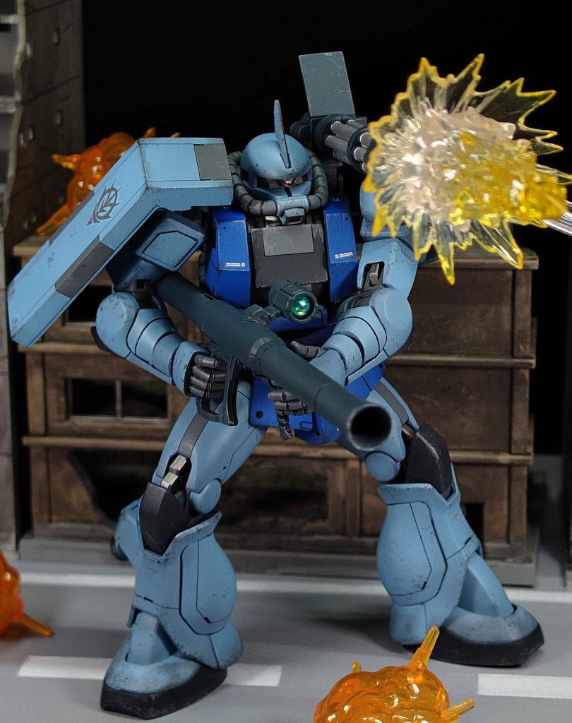 陸戦高機動型ザクⅡ重装型–6枚目/制作者：シン