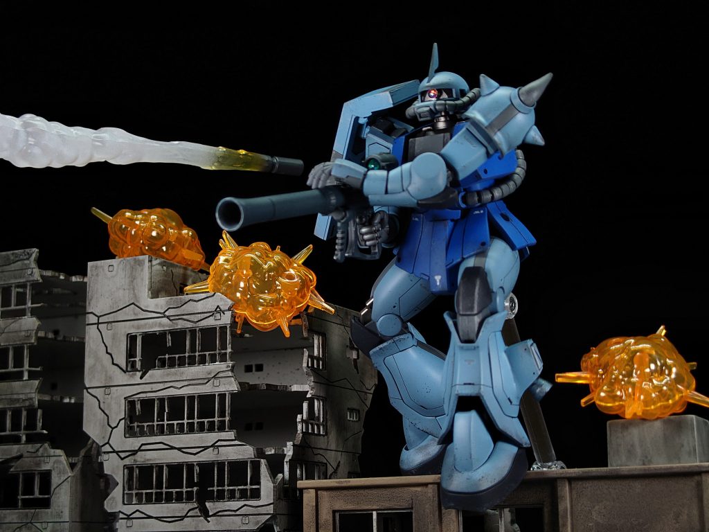 陸戦高機動型ザクⅡ重装型–8枚目/制作者：シン