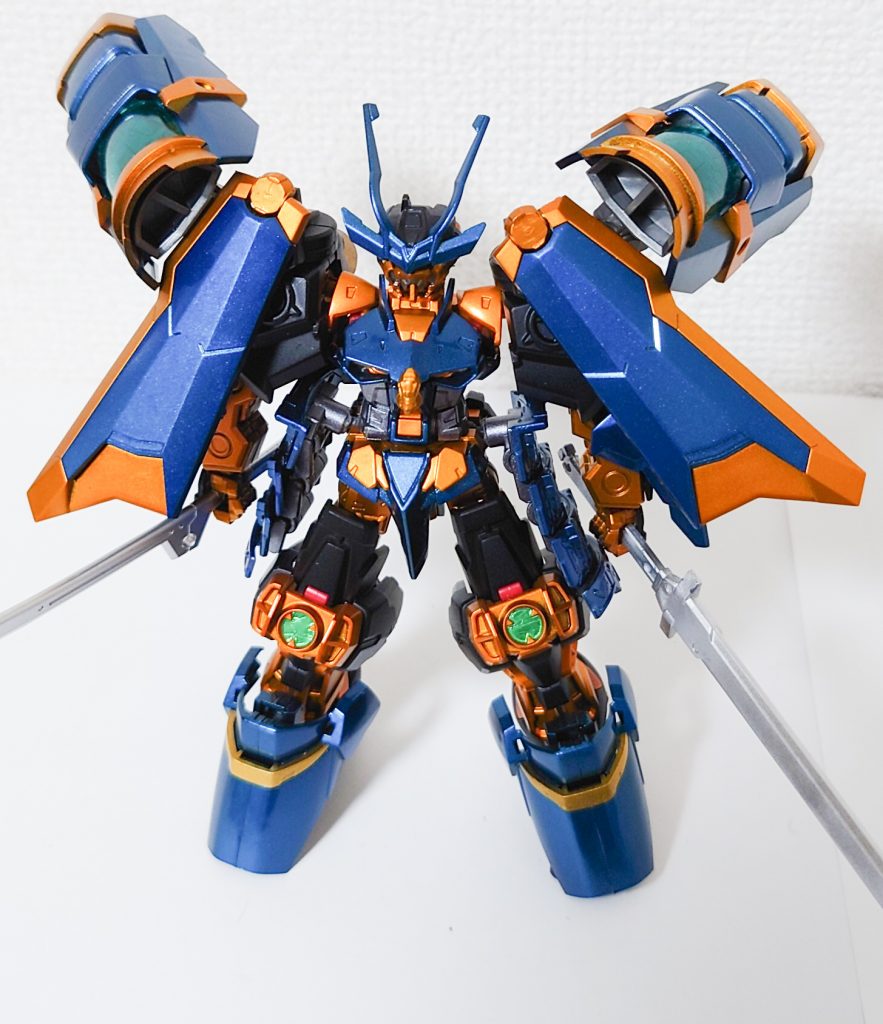 武者威神伝2「極限鎧武者正道外者（フルアーマー武者アストレイ）」–2枚目/制作者：パイナップル少佐