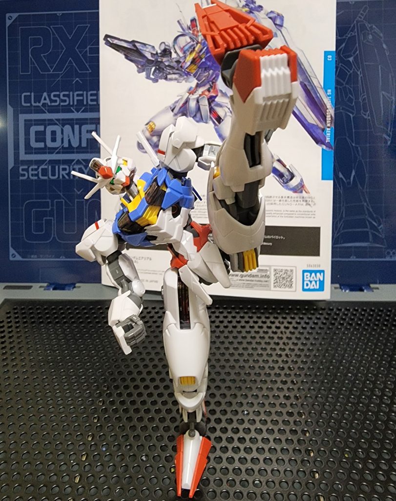 お約束の片足立ち