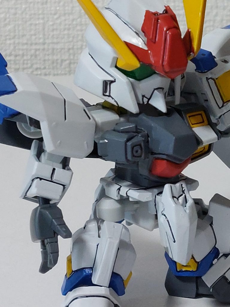 この機体唯一の武器、ビームバルカン