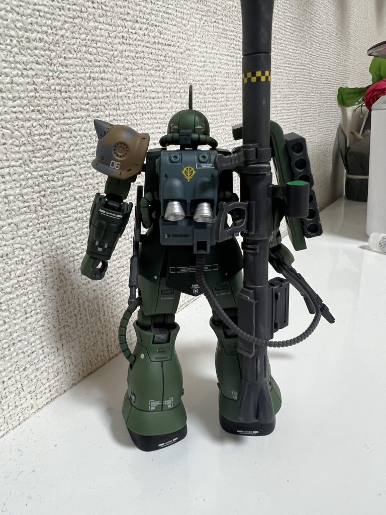 HGザクⅡ オリジン版–4枚目/制作者：mu-ne