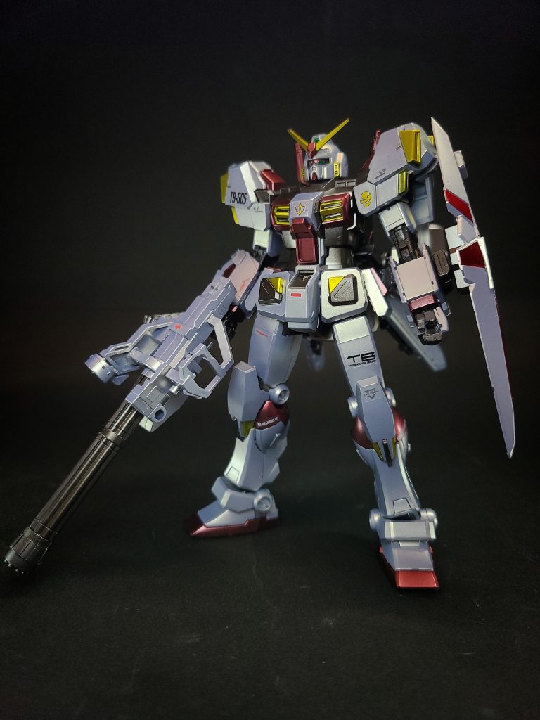 特殊機能マグネットコーティング換装ショルダーユニット及びプロペラントタンクの装備によりBst仕様へと換装。