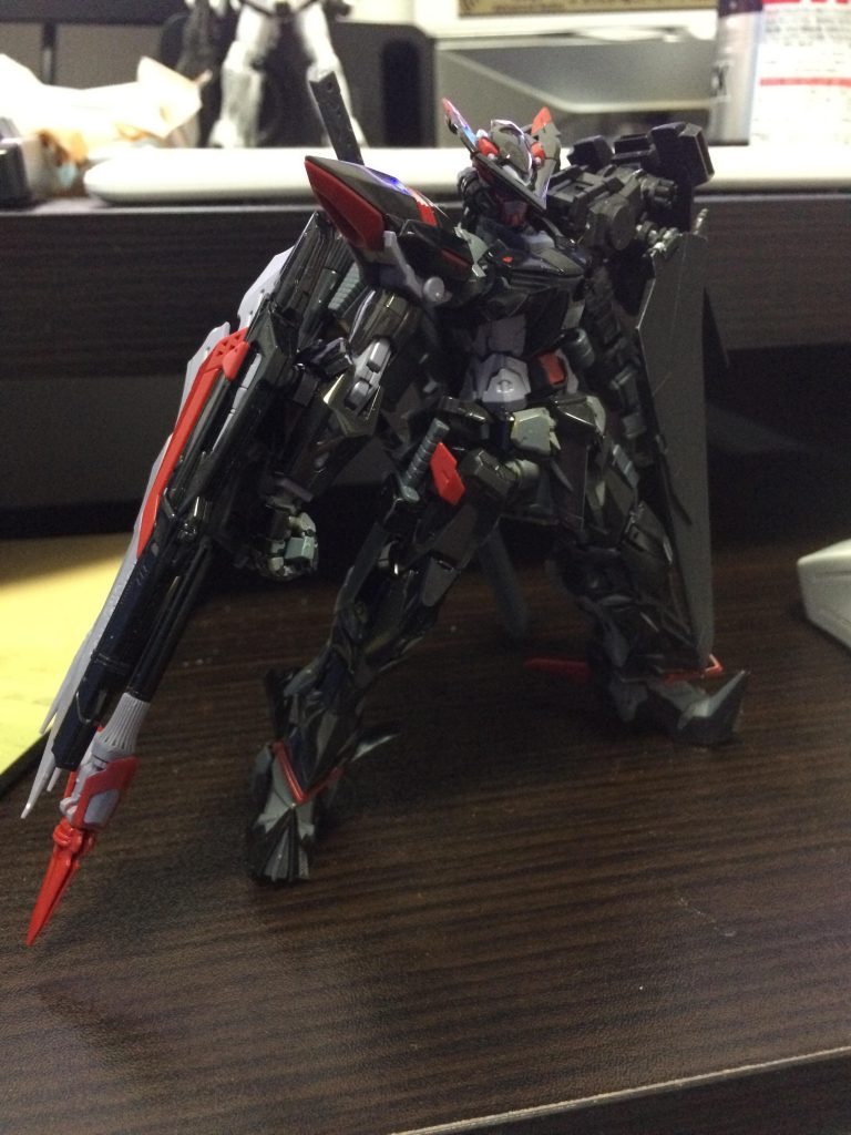 追加装備。RGのトリケロスがカッコよすぎる…