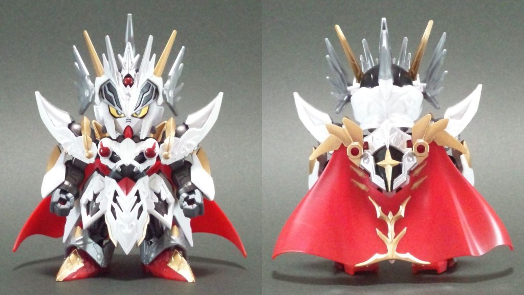 配色の基本はバーサル騎士のイメージで、あまり深く考えず勢いまかせでした。