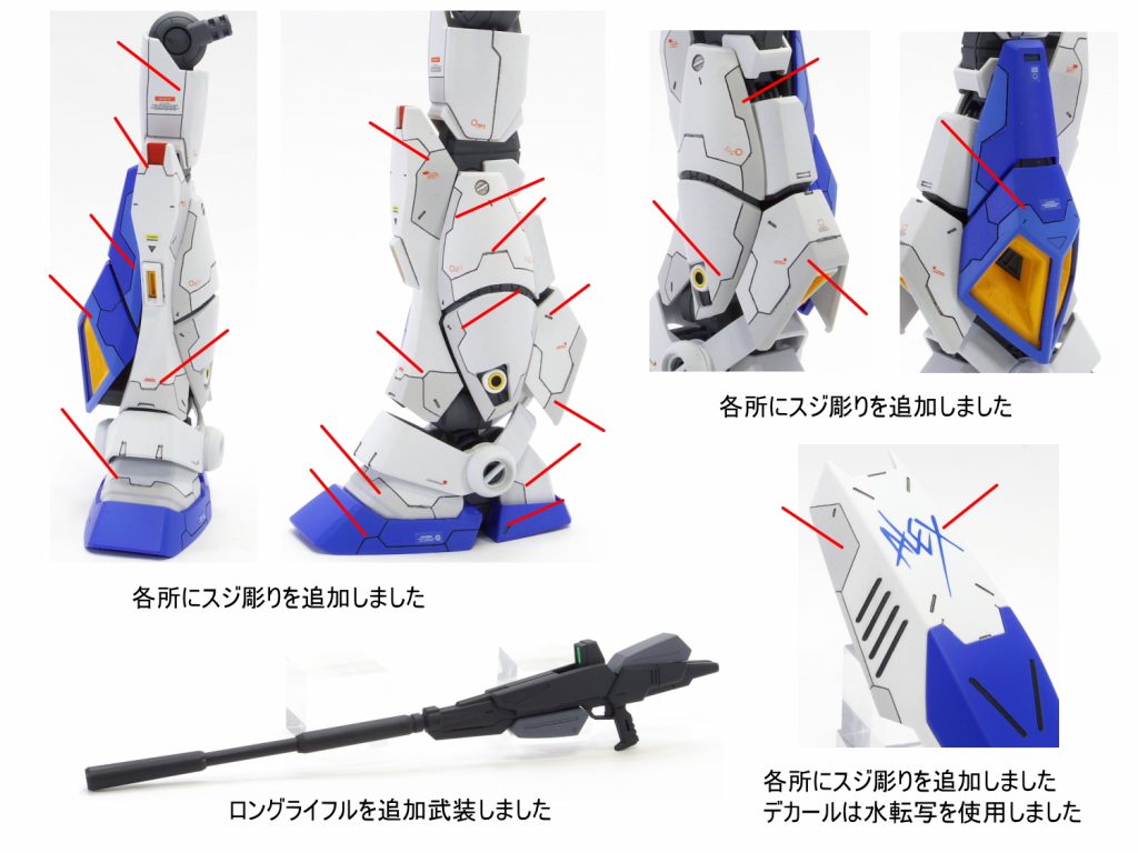 MG ガンダム NT-1 アレックス ver.2.0–3枚目/制作者：gunplacraft