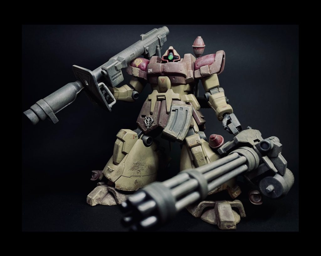 ドムトローペン(ジオン残党軍、サンド仕様)–5枚目/制作者:dai オジサンモデラー