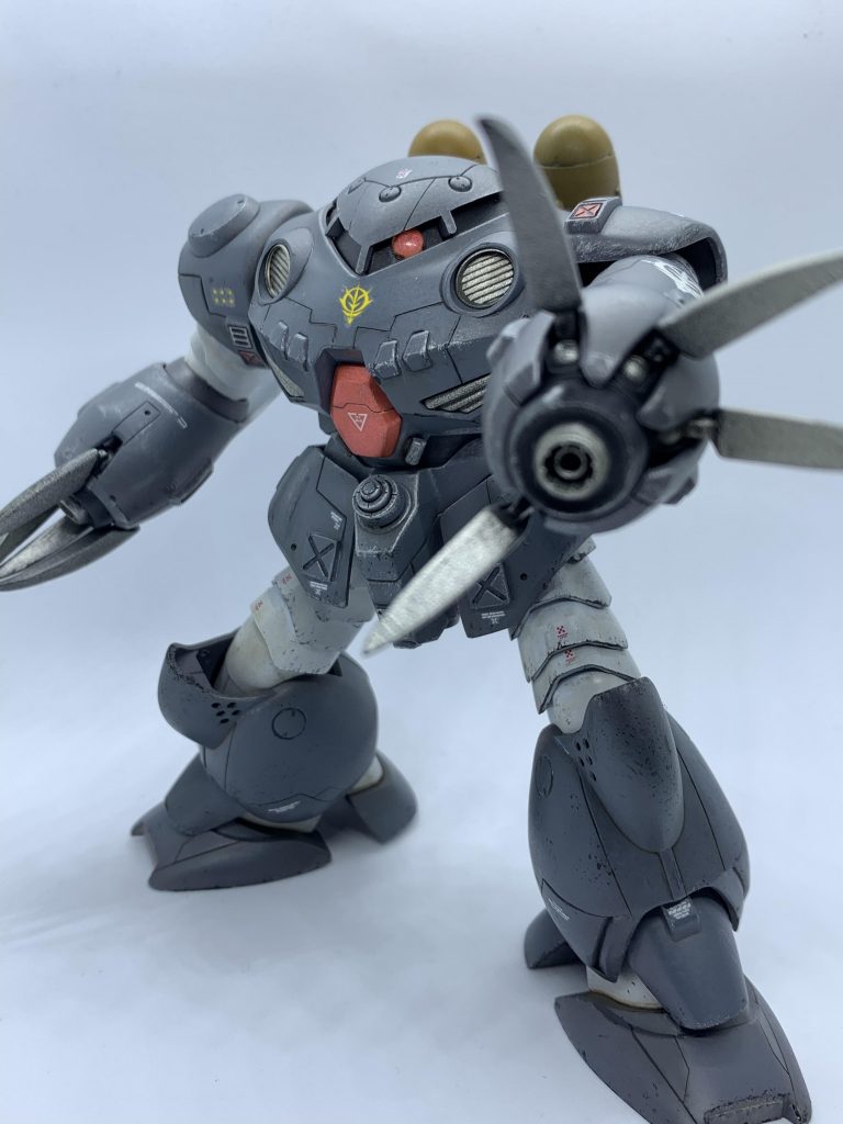 ウォッシングとドライブラシを少々