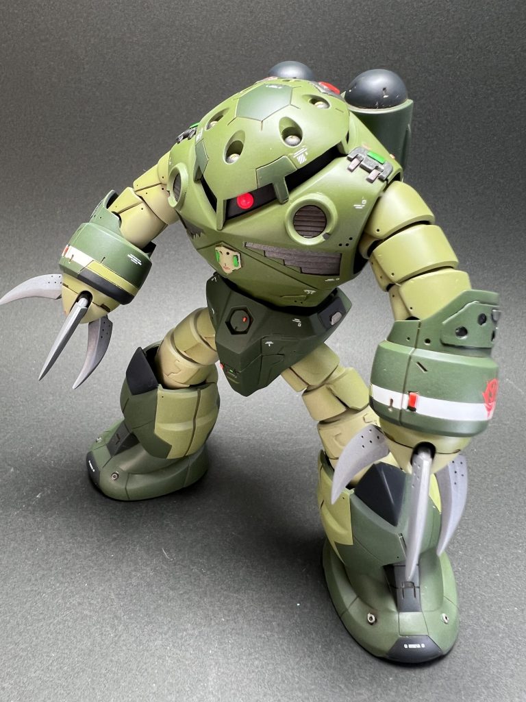 スジボリ，ピンバイス、プラ板ディティールで全塗装してみました