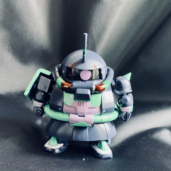 ガチャガチャ　ザクゲリオン初号機